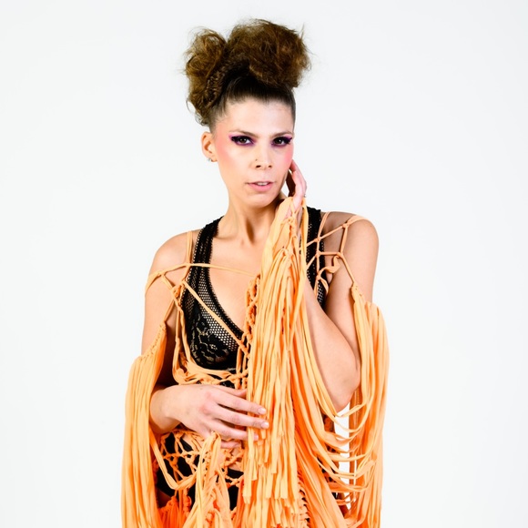 Handmade Corset Macramé Dress - Picture 5 of 17